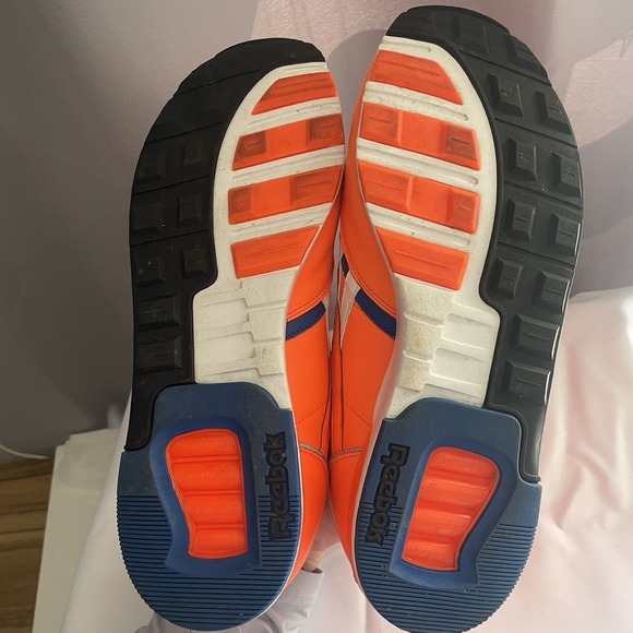 CLASSIC REEBOK ERS 2000 Style #951948 ORANGE BLUE WHITE Mens Size US 10.5 - Picture 3 of 7